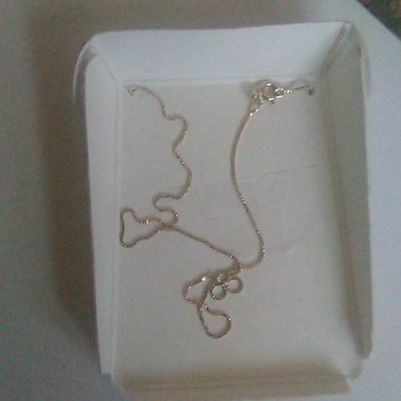 NWT, PRICE FIRM/18KT GOLD OVER S.S HEART NECKLACE - Picture 4 of 15